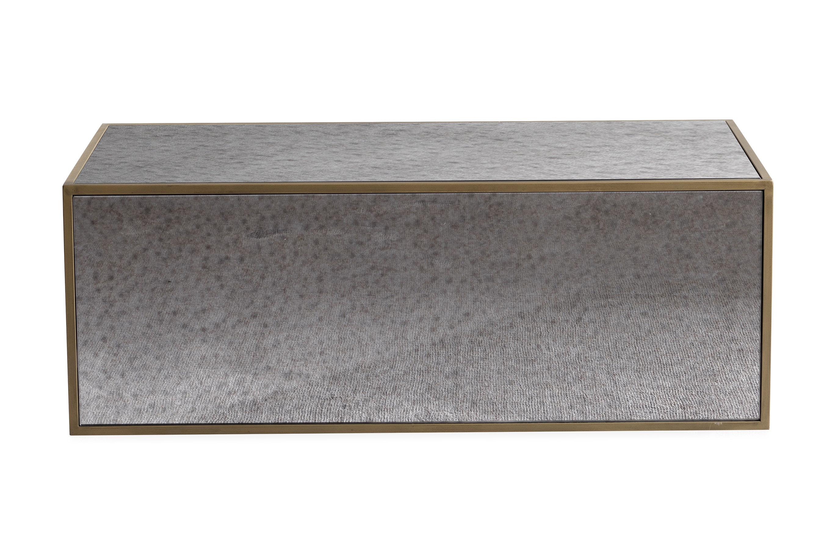 Lana Mirrored Coffee Table (43"-48")