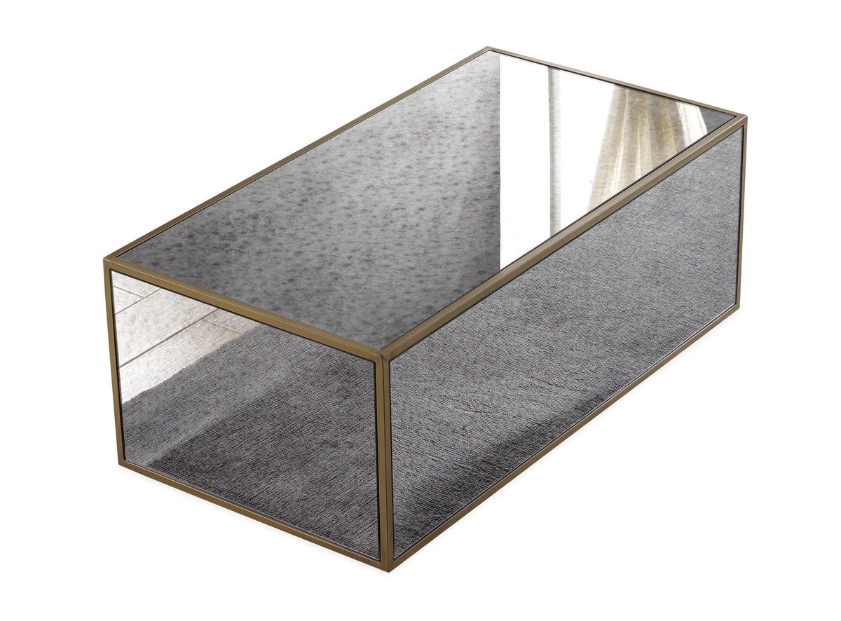 Lana Mirrored Coffee Table (43"-48")