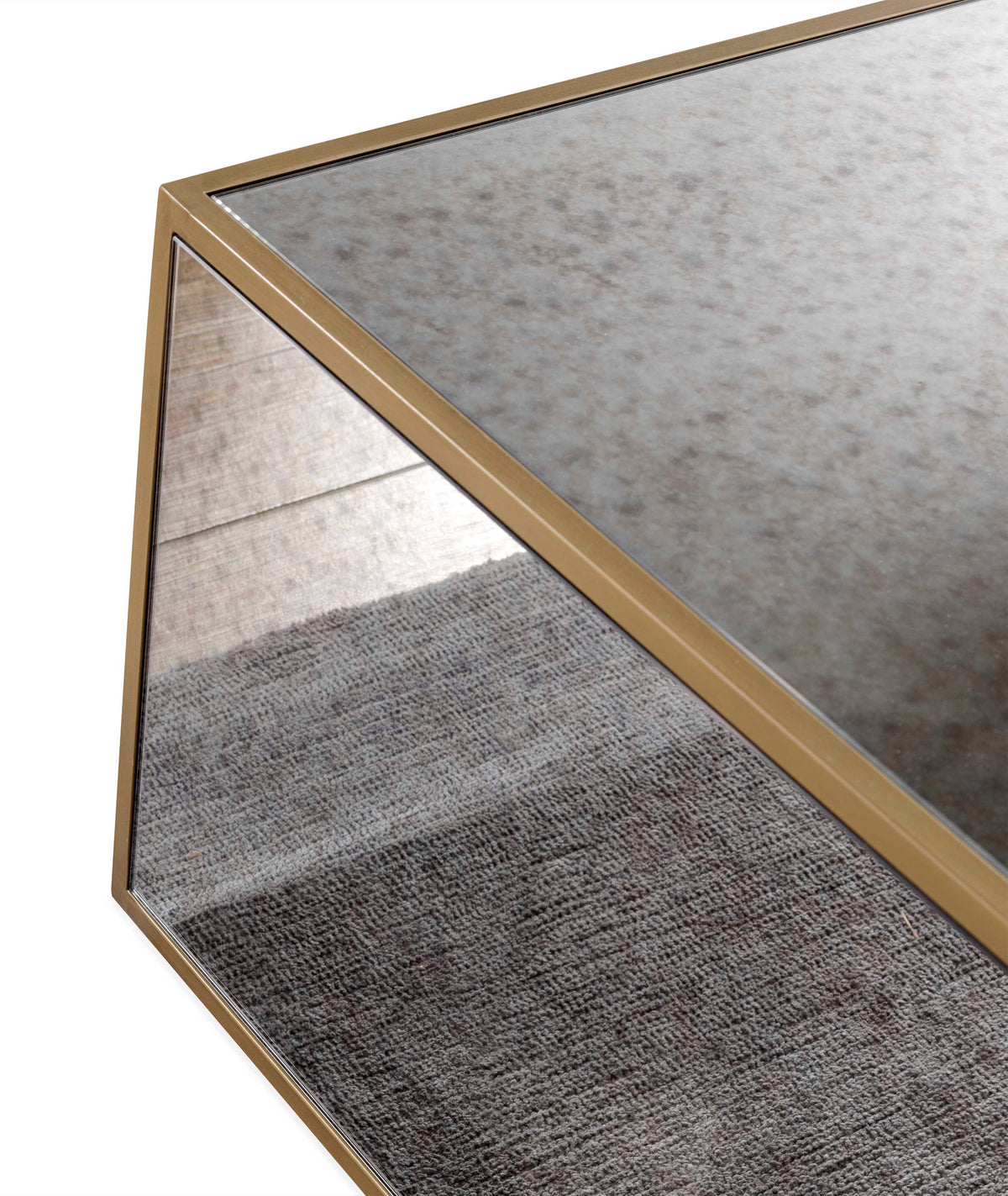 Lana Mirrored Coffee Table (43"-48")