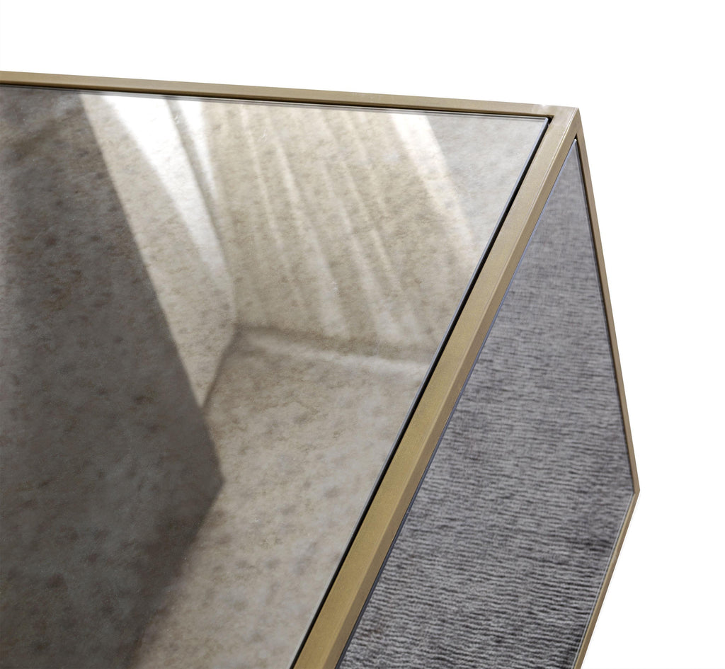 Lana Mirrored Coffee Table (43"-48")