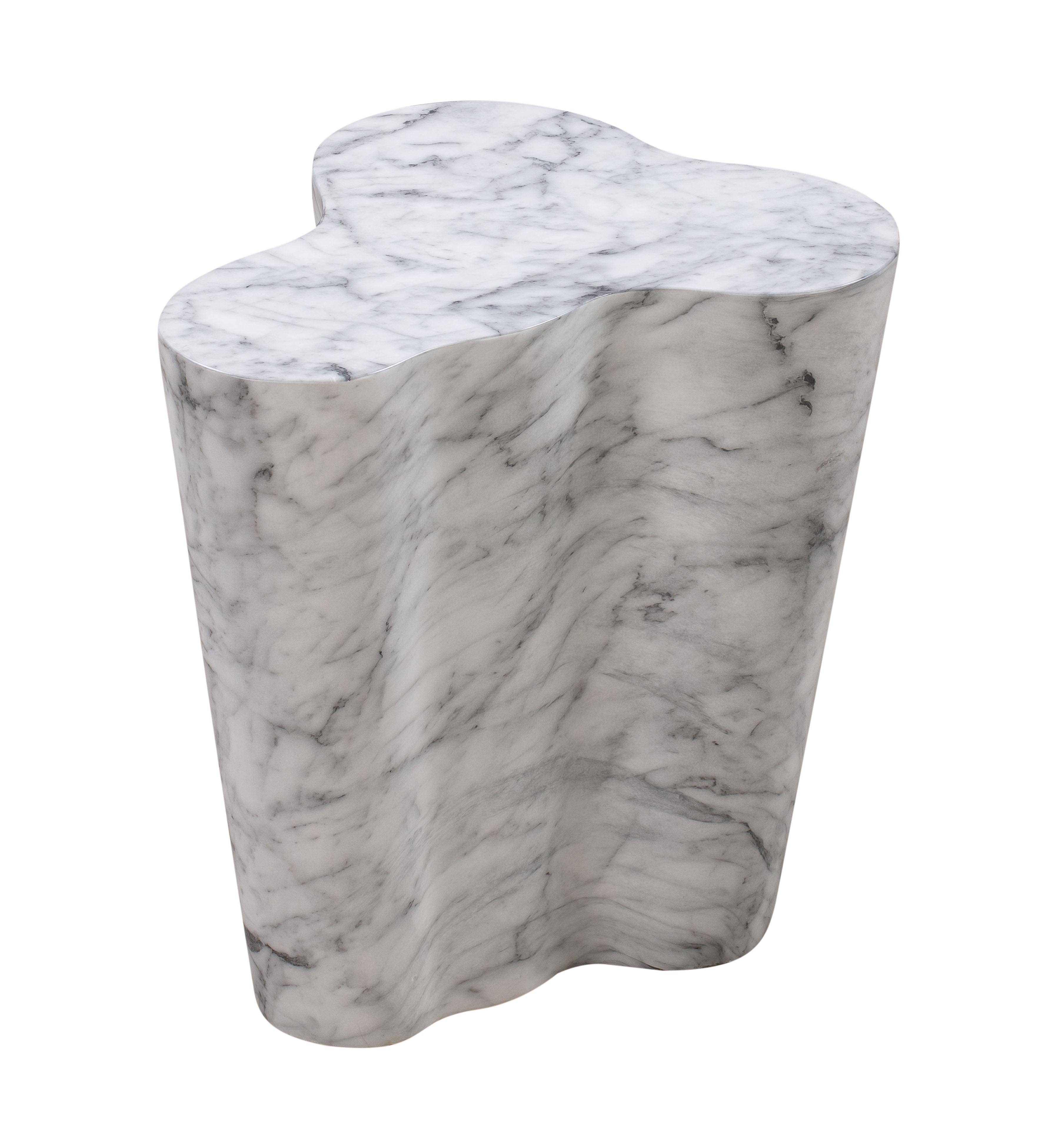 Slab Concrete Indoor/Outdoor Side Table (18"-22")