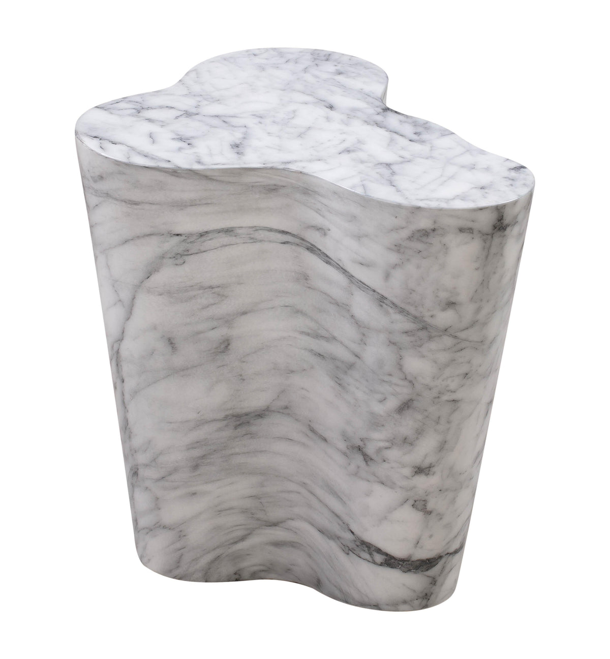Slab Concrete Indoor/Outdoor Side Table (18"-22")