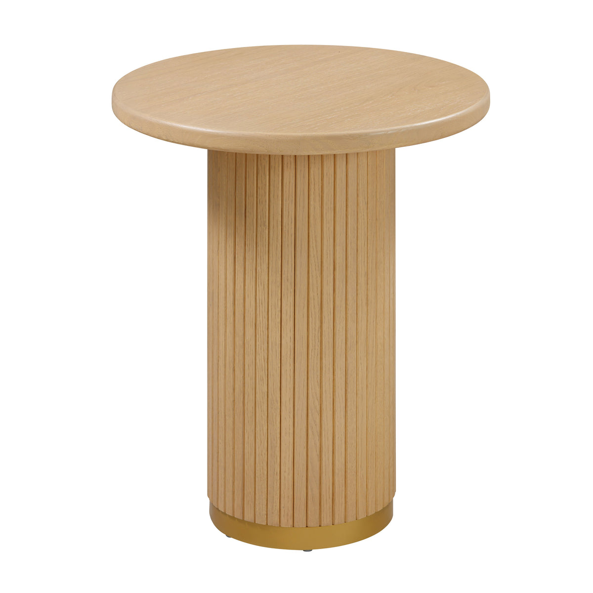 Chelsea Oak Wood Entry Table — Natural null