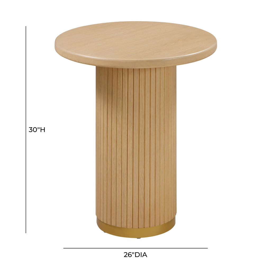Chelsea Oak Wood Entry Table
