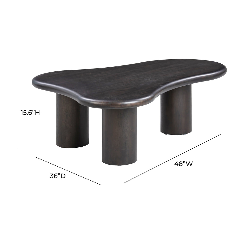 Gotham 48" Wood Coffee Table