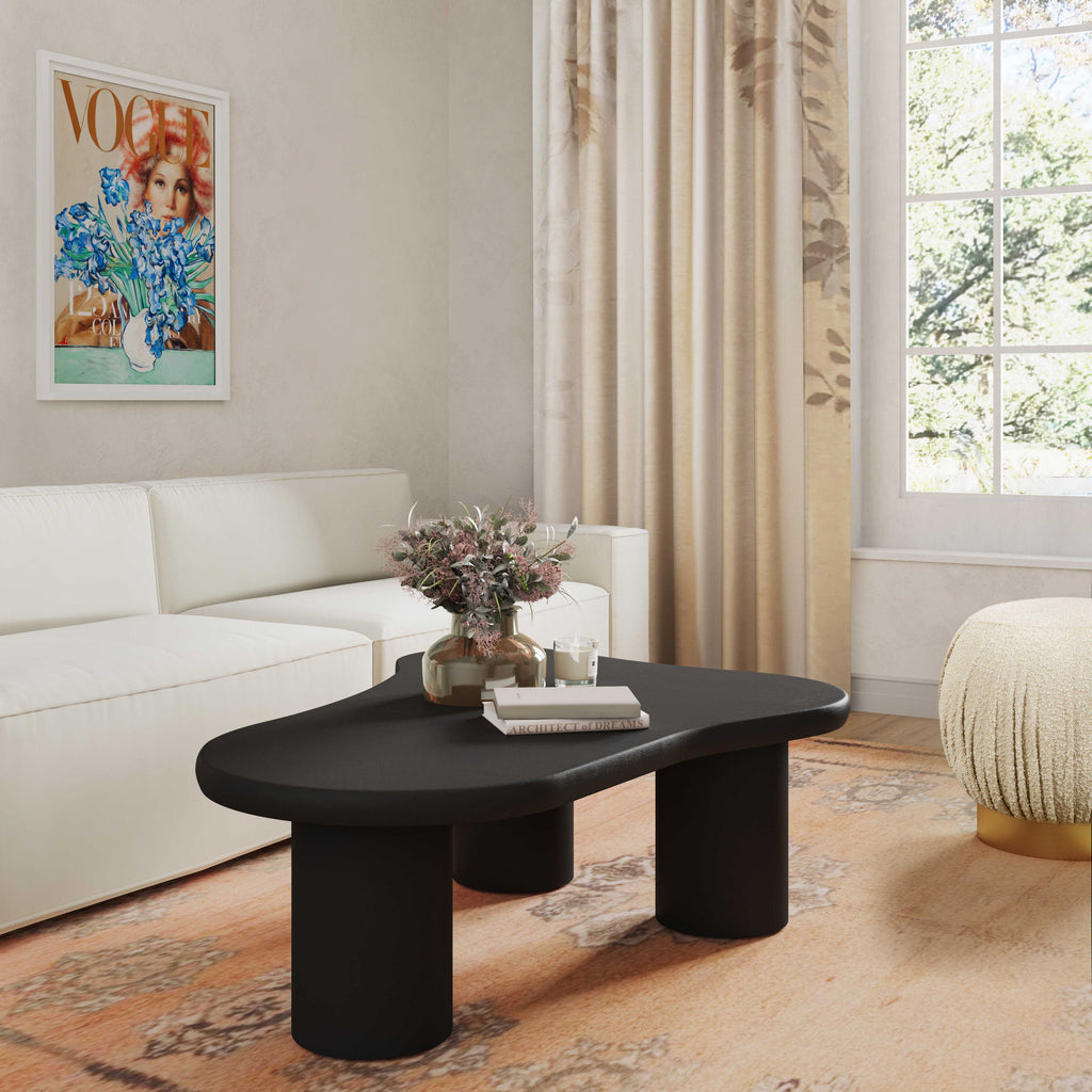 Gotham 48" Wood Coffee Table