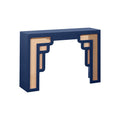 Suzie 45" Rattan Console Table