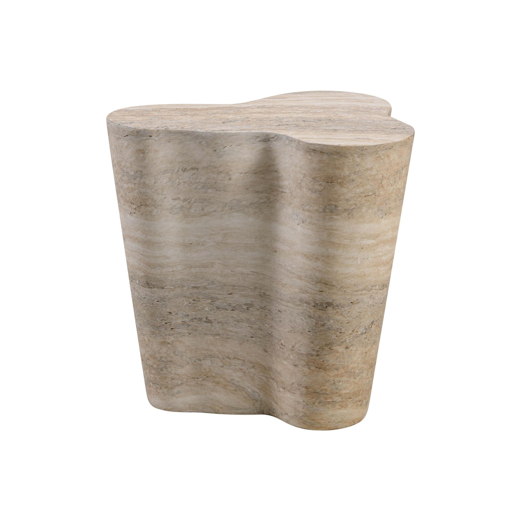 Slab Concrete Indoor/Outdoor Side Table (18"-22")