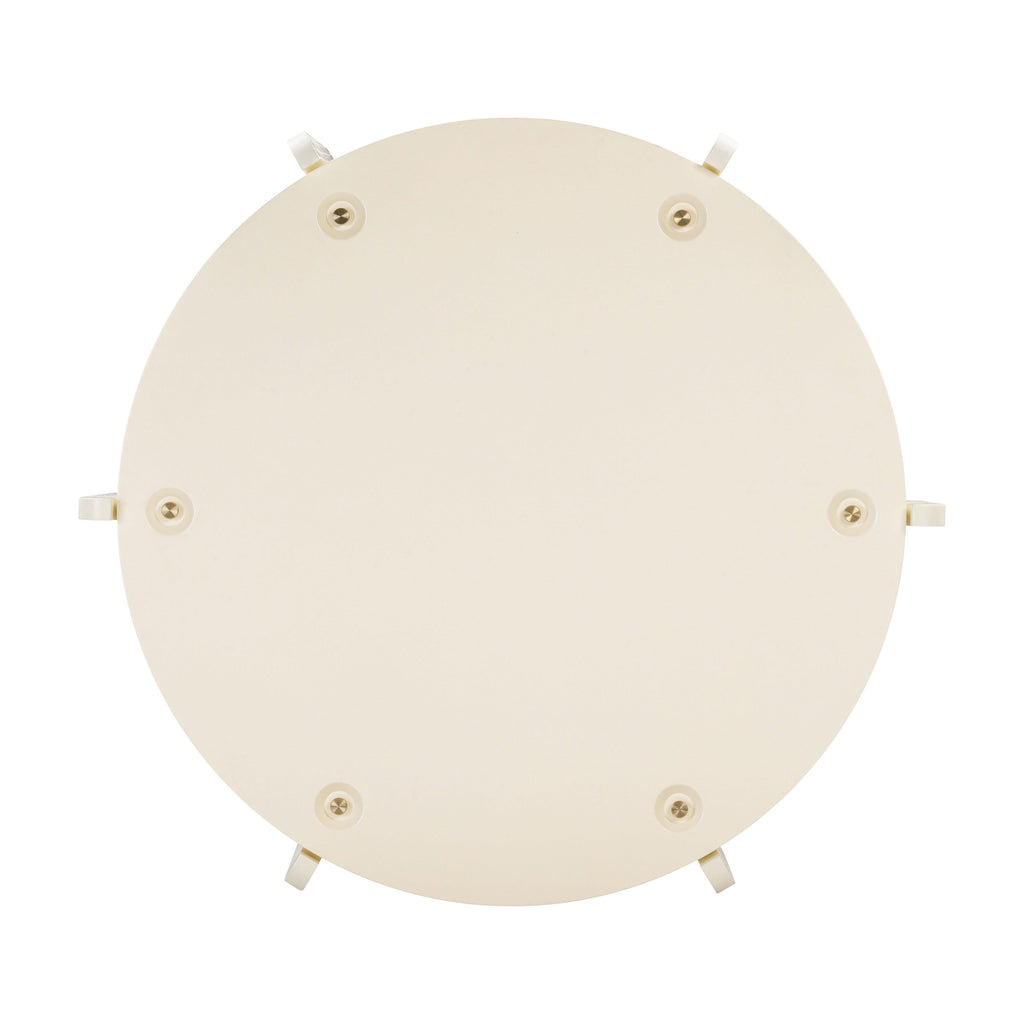 Gloria 35" Cream Oak Round Coffee Table