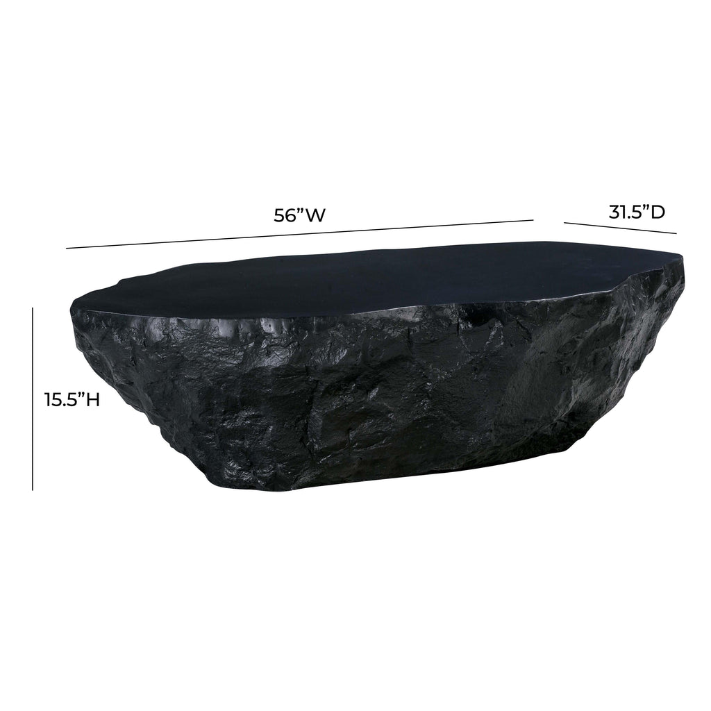 Crag 56" Concrete Indoor / Outdoor Coffee Table