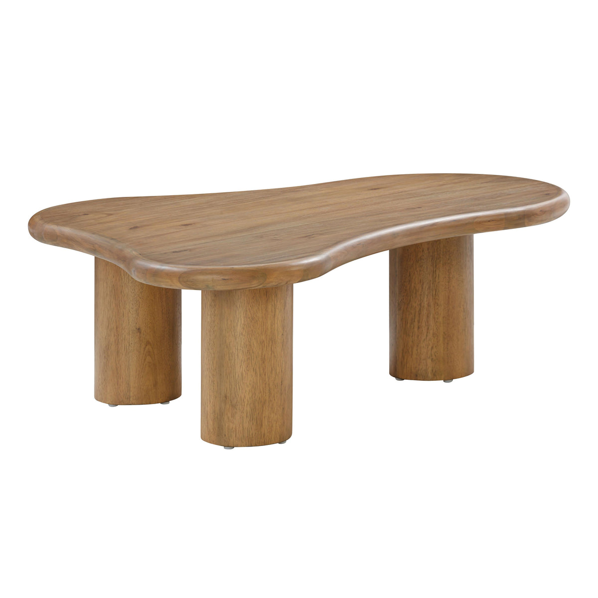 Gotham 48" Wood Coffee Table — Cognac null