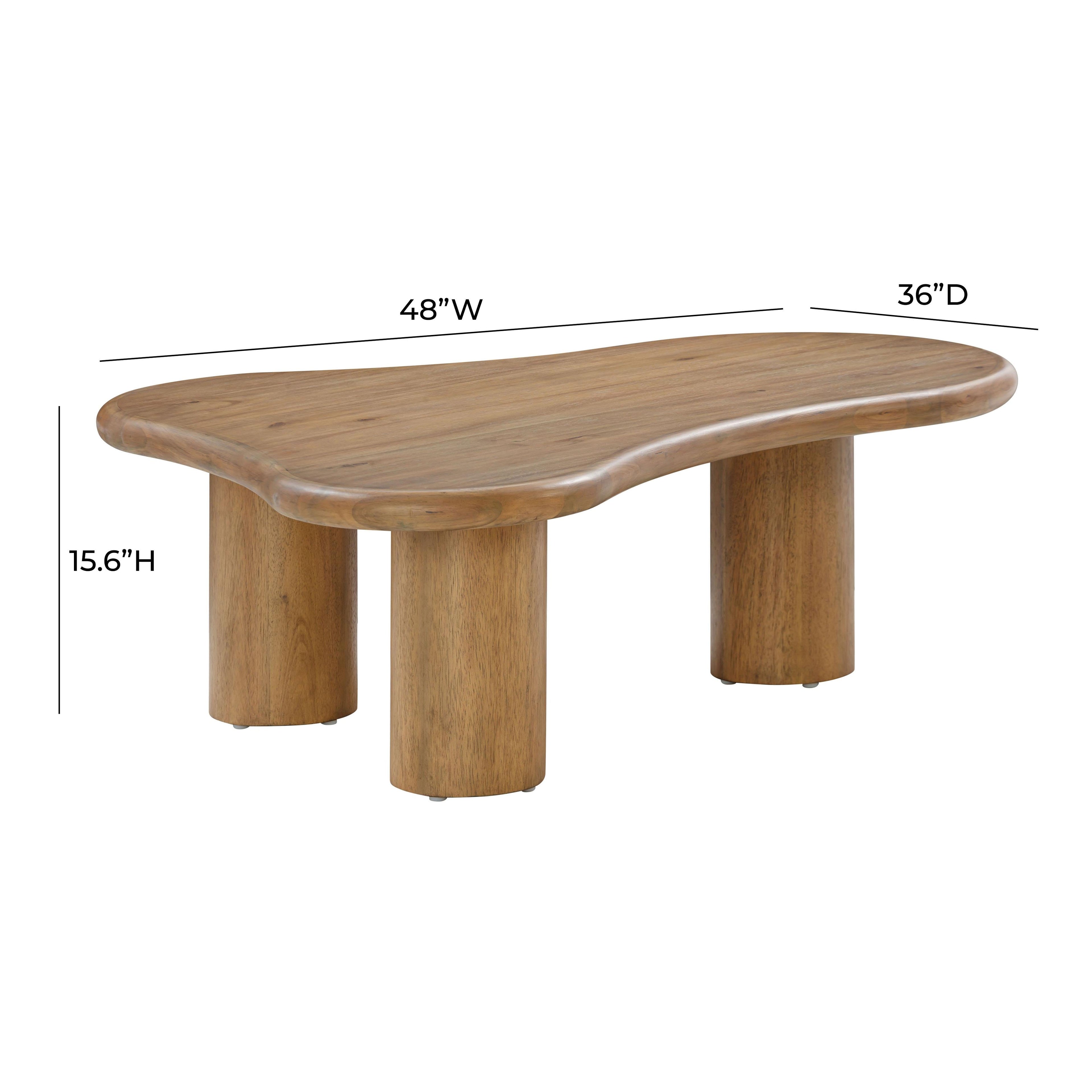 Gotham 48" Wood Coffee Table