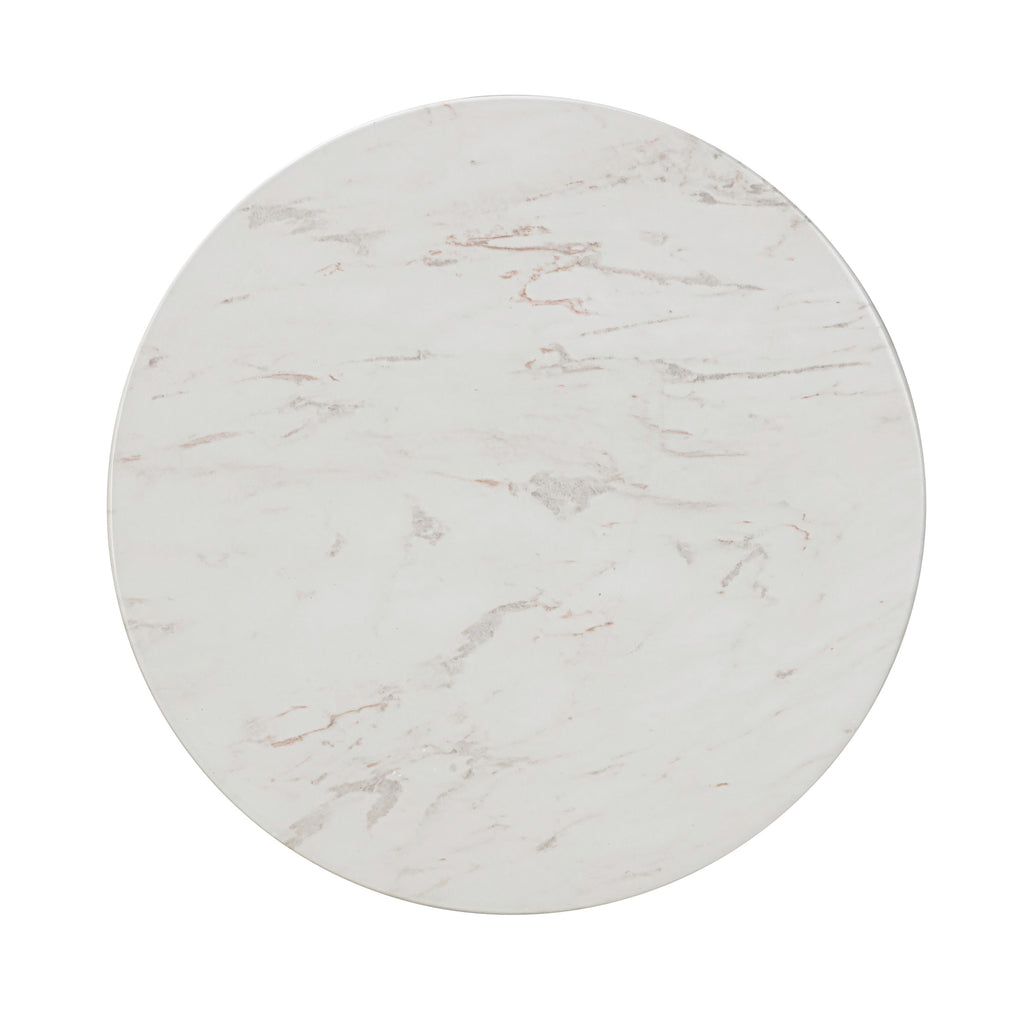 Chip Faux Marble Indoor/Outdoor Side Table