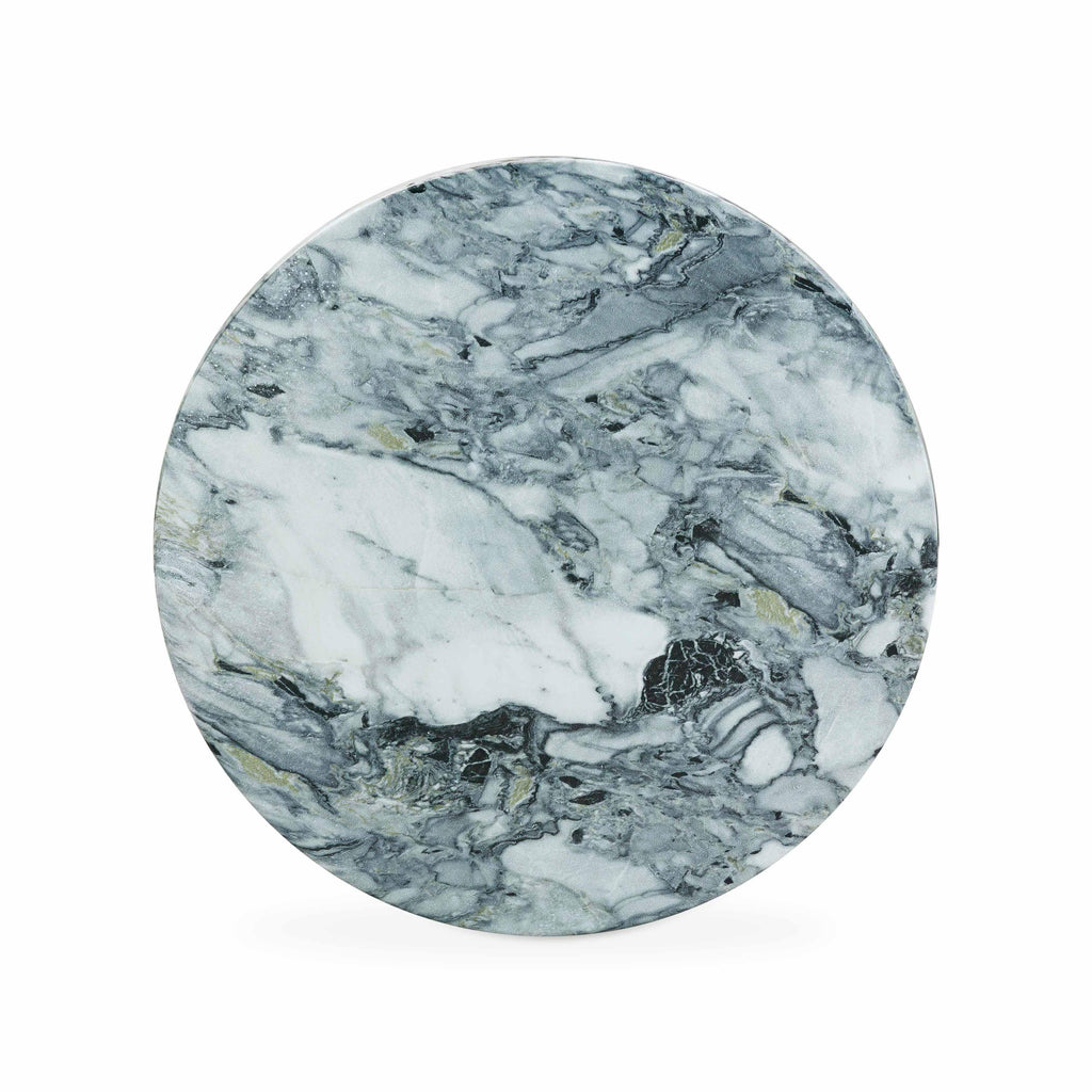 Serafina Faux Marble Concrete Indoor / Outdoor Side Table