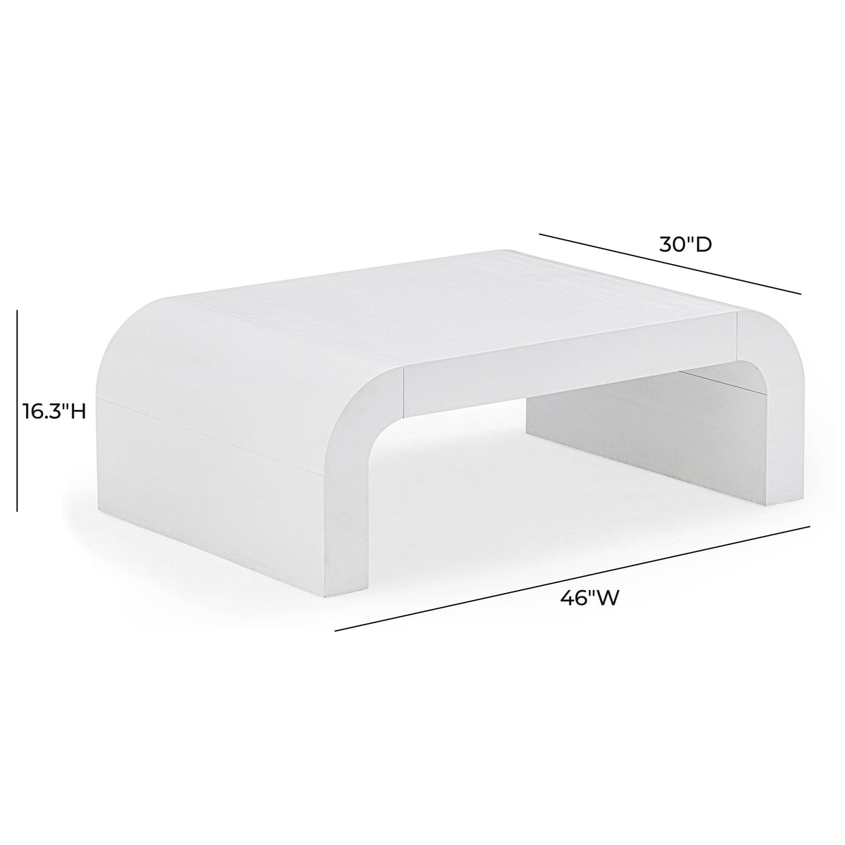 Hump 46" Arched Coffee Table