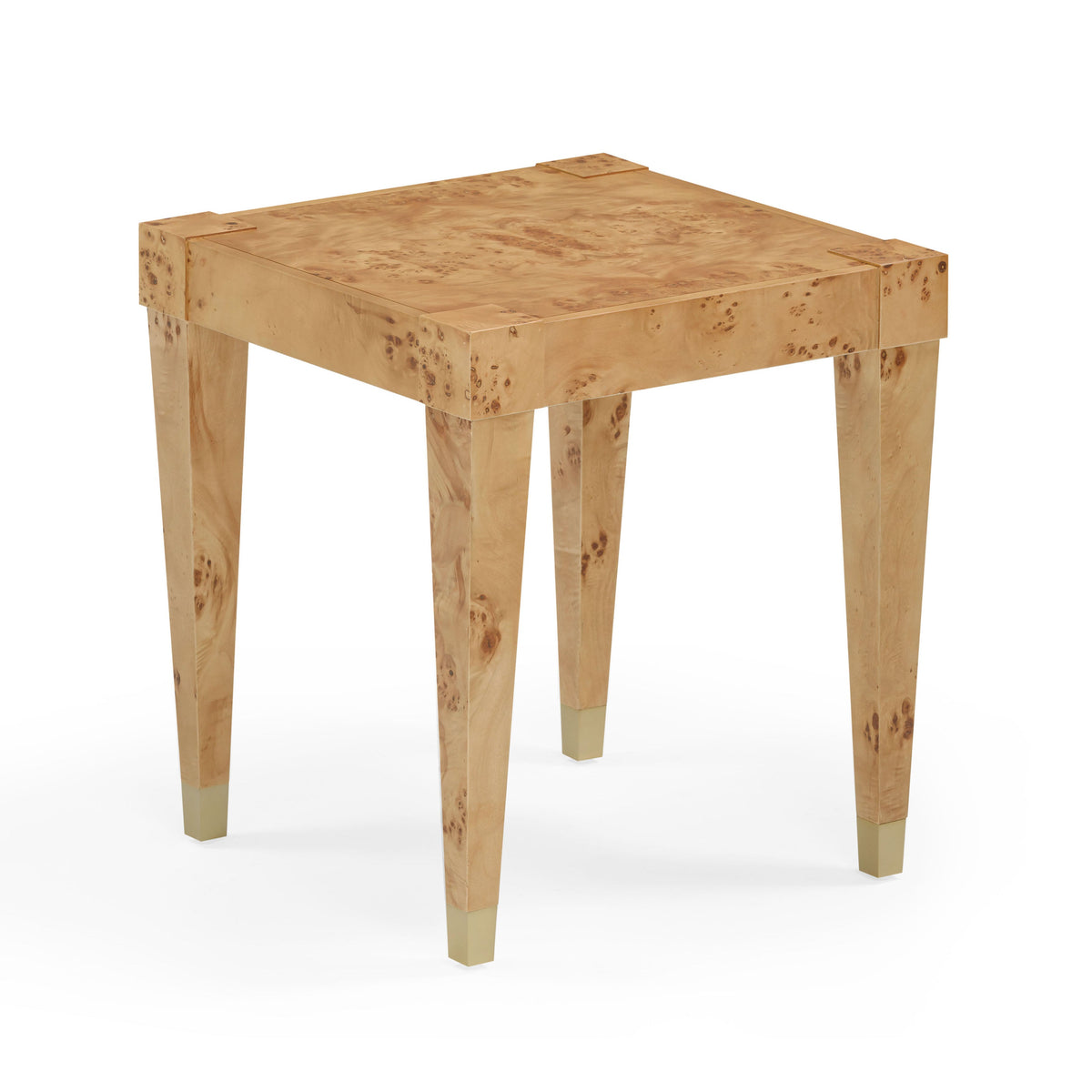 Brandyss Burl End Table — Honey null