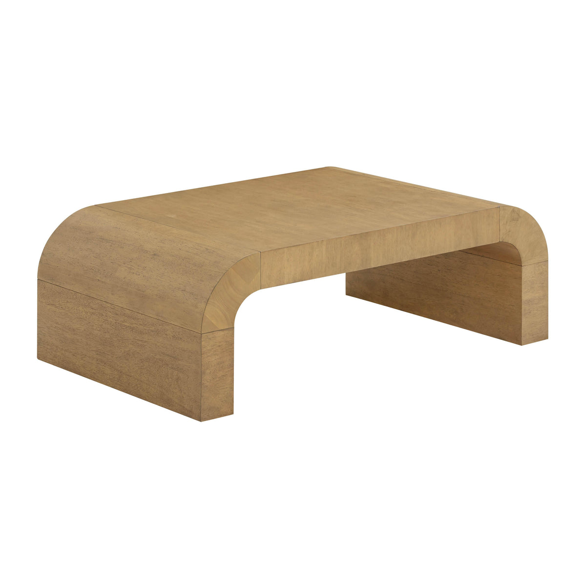 Hump 46" Arched Coffee Table — Natural null