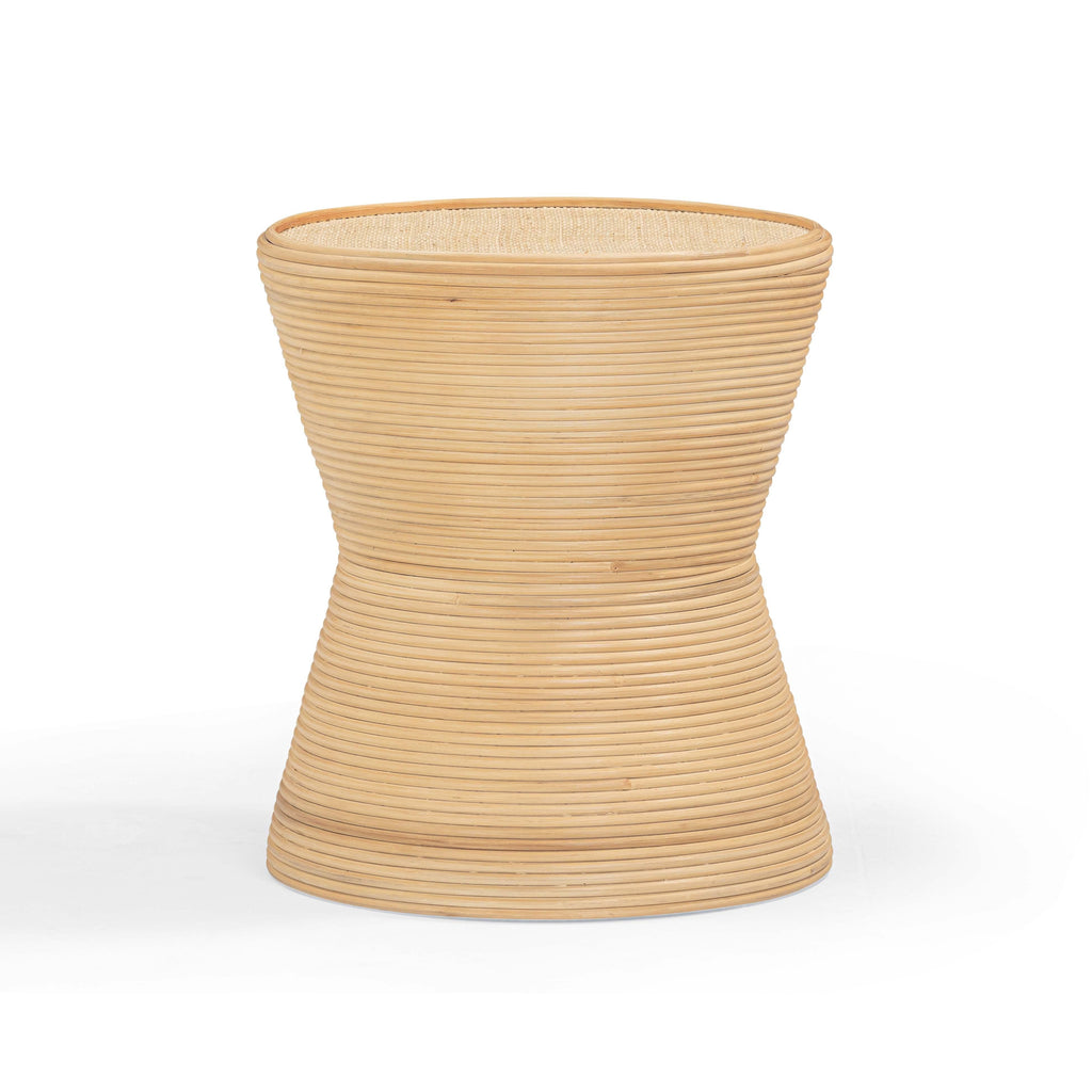 Henri Natural Rattan Side Table