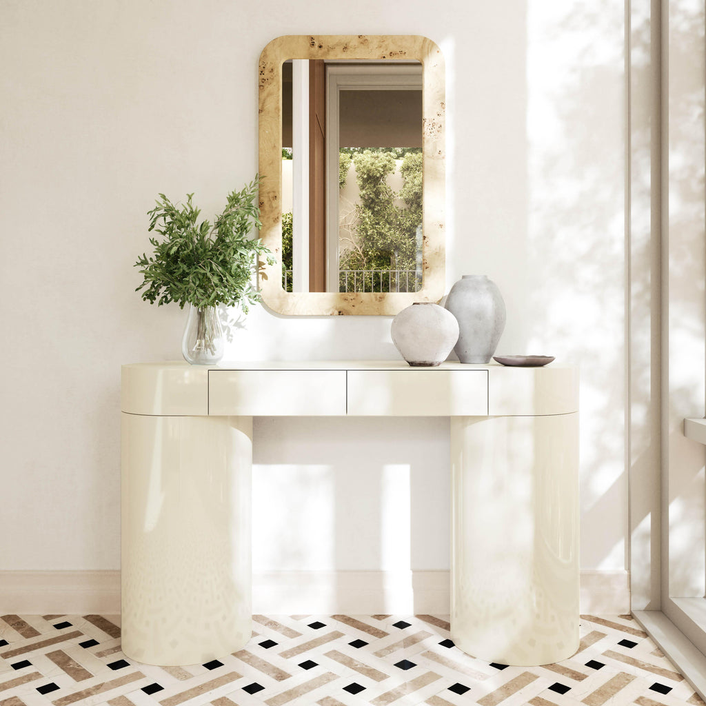 Mira 50" High Gloss Console Table