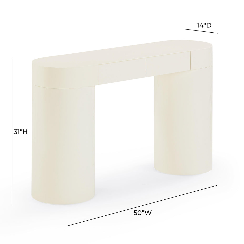 Mira 50" High Gloss Console Table