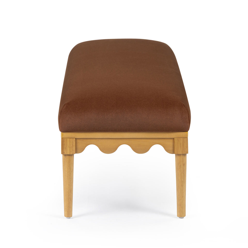 Oodle 56.5" Performance Vegan Mohair Bench