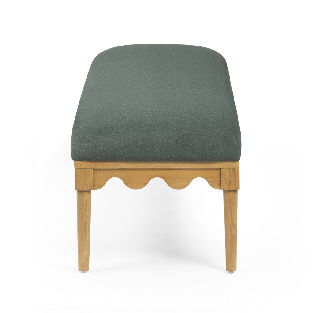 Oodle 56.5" Performance Vegan Mohair Bench