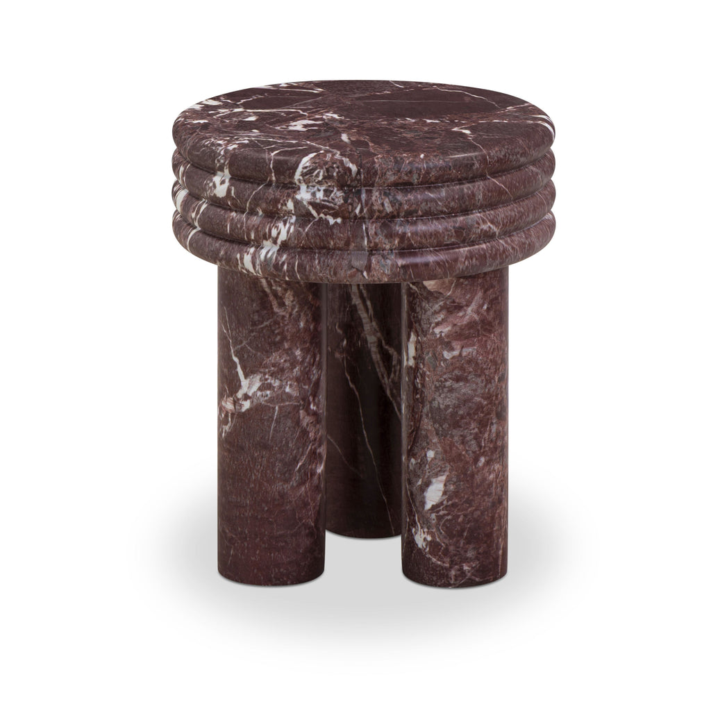 Delta Concrete Indoor/Outdoor Round Side Table