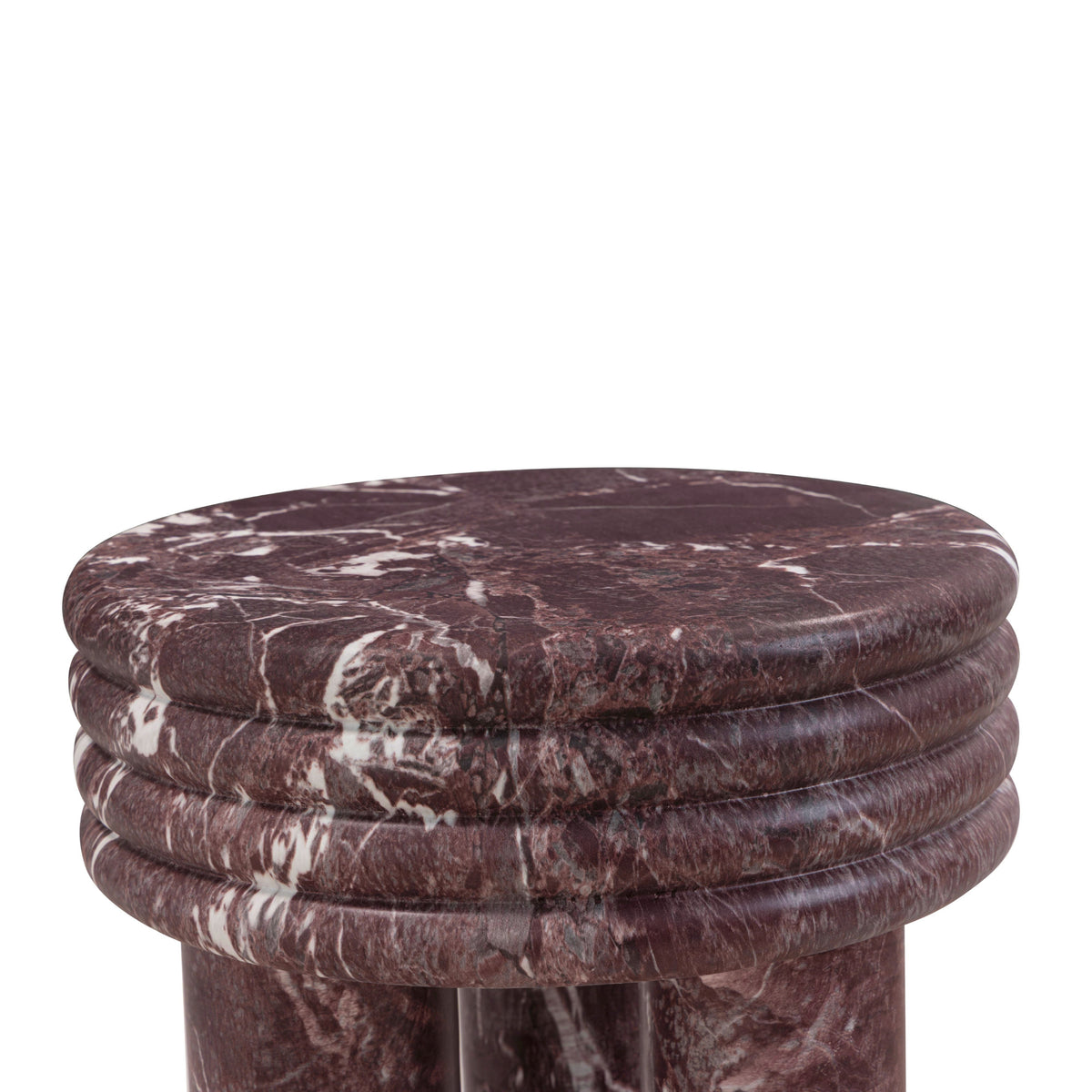 Delta Concrete Indoor/Outdoor Round Side Table