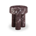 Delta Concrete Indoor/Outdoor Round Side Table