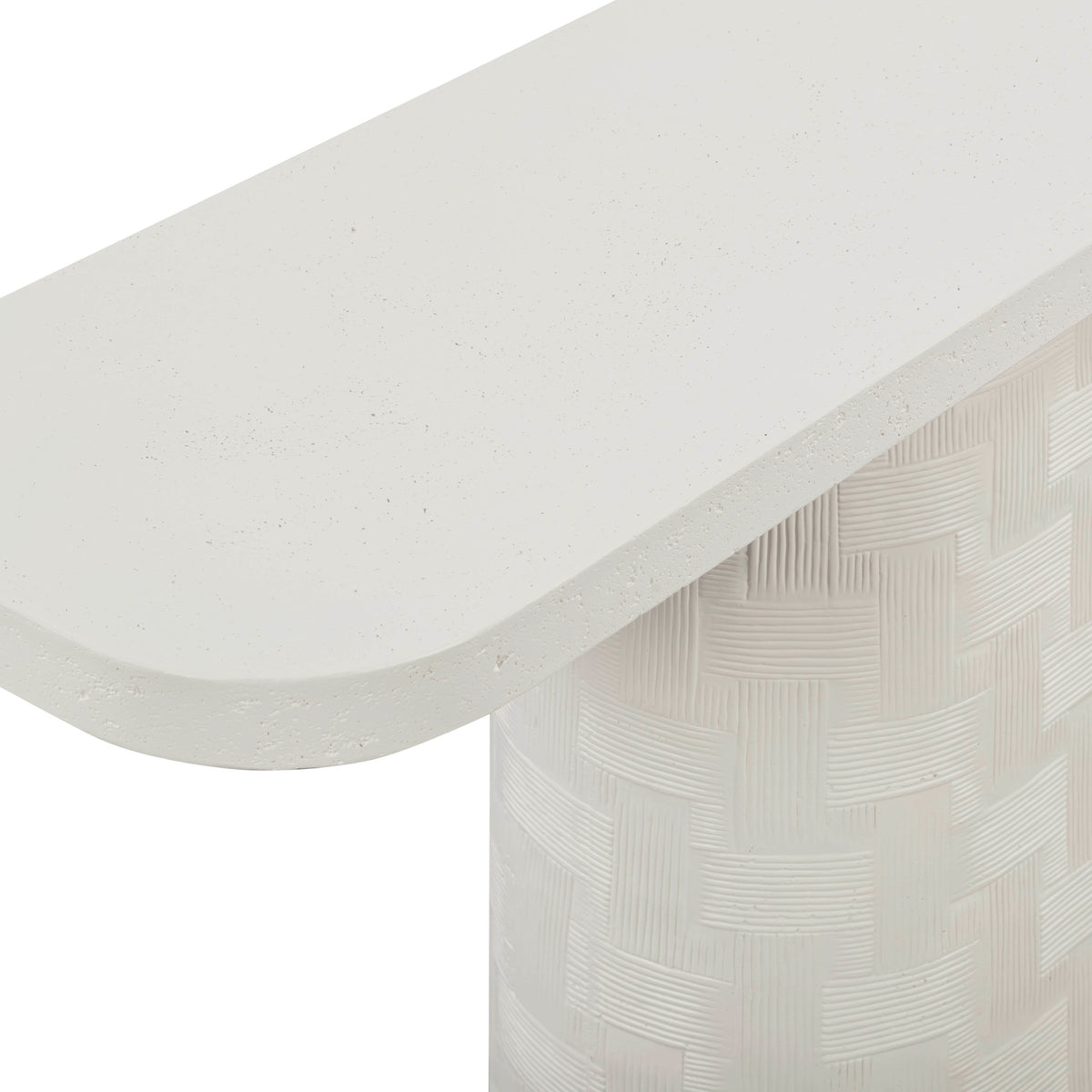 Suraya 55" Indoor/Outdoor Concrete Console Table