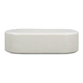 Suraya 55" Indoor/Outdoor Concrete Rounded Coffee Table