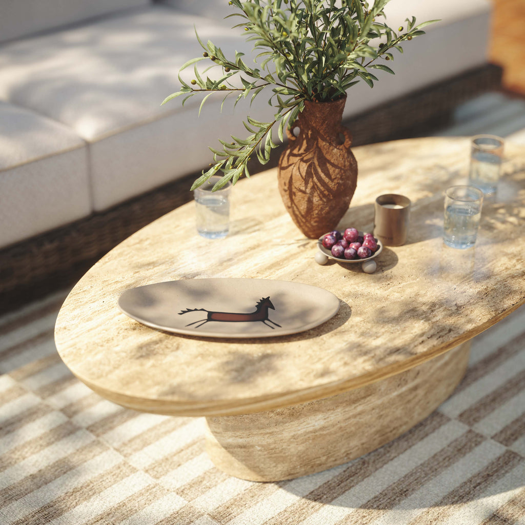 Ceramic "Horseplay" Catchall Dish