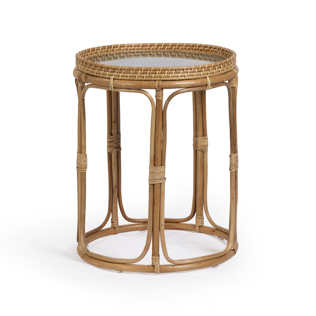 Lindy Rattan Side Table