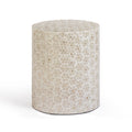 Lorna Capiz Shell Accent Stool