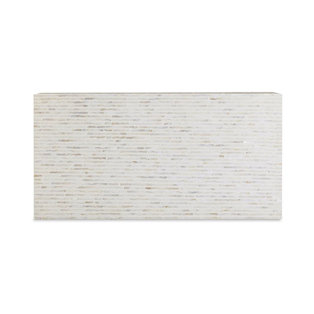 Earl 48" Shell Rectangular Coffee Table