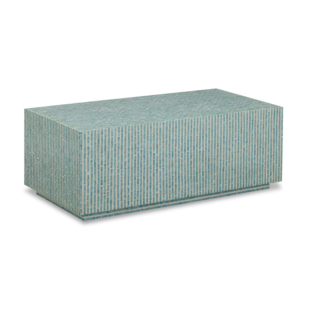 Earl 48" Shell Rectangular Coffee Table