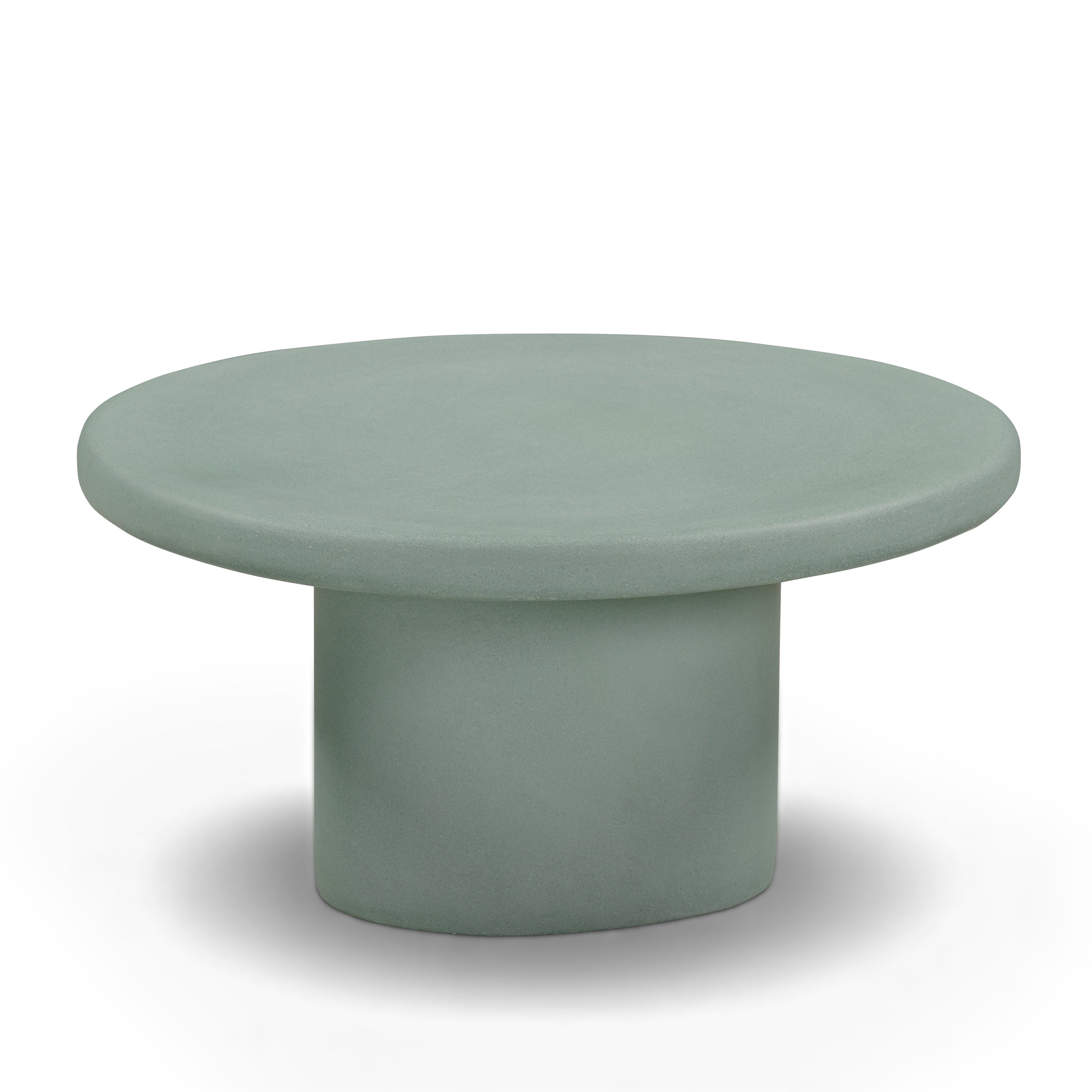 Jade Concrete Indoor/Outdoor Coffee Table (28"-34")