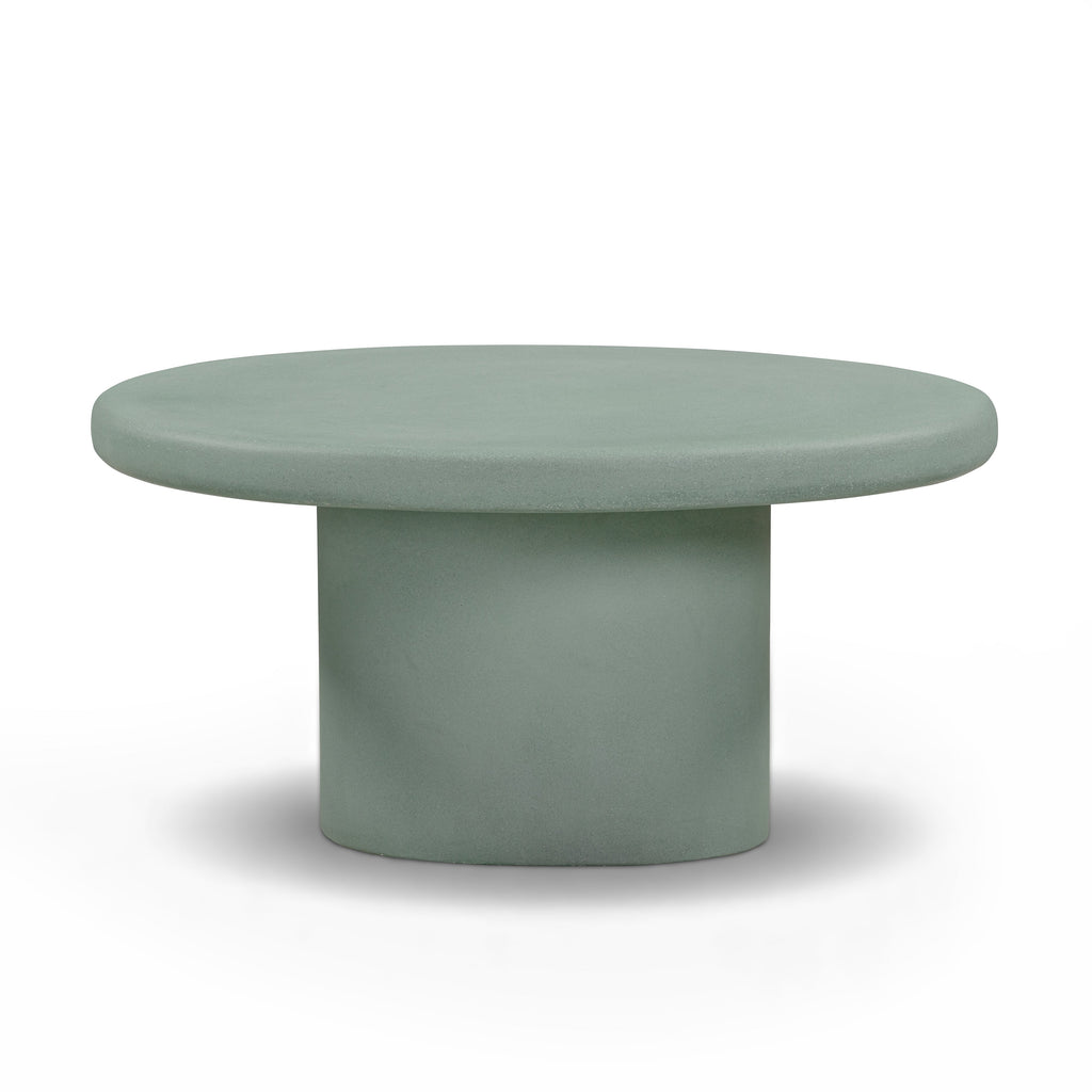 Jade Concrete Indoor/Outdoor Coffee Table (28"-34")