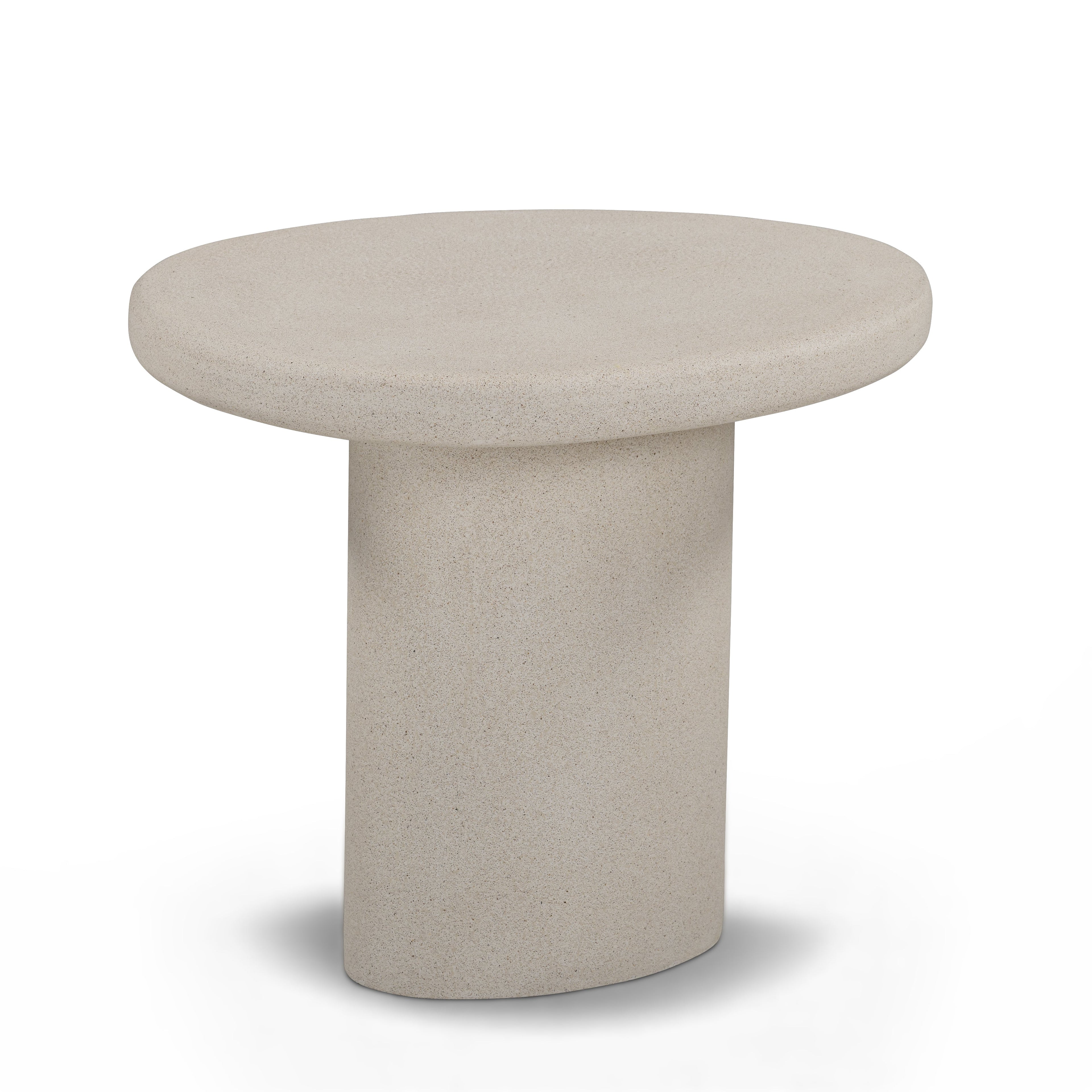 Jade Concrete Indoor/Outdoor Side Table