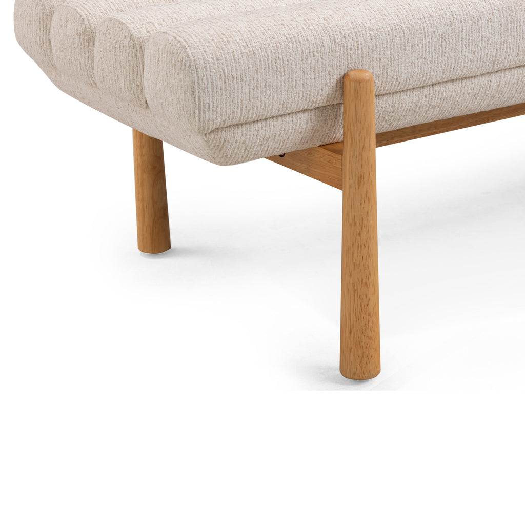 Julianna 56" Textured Performance Fabric Bench