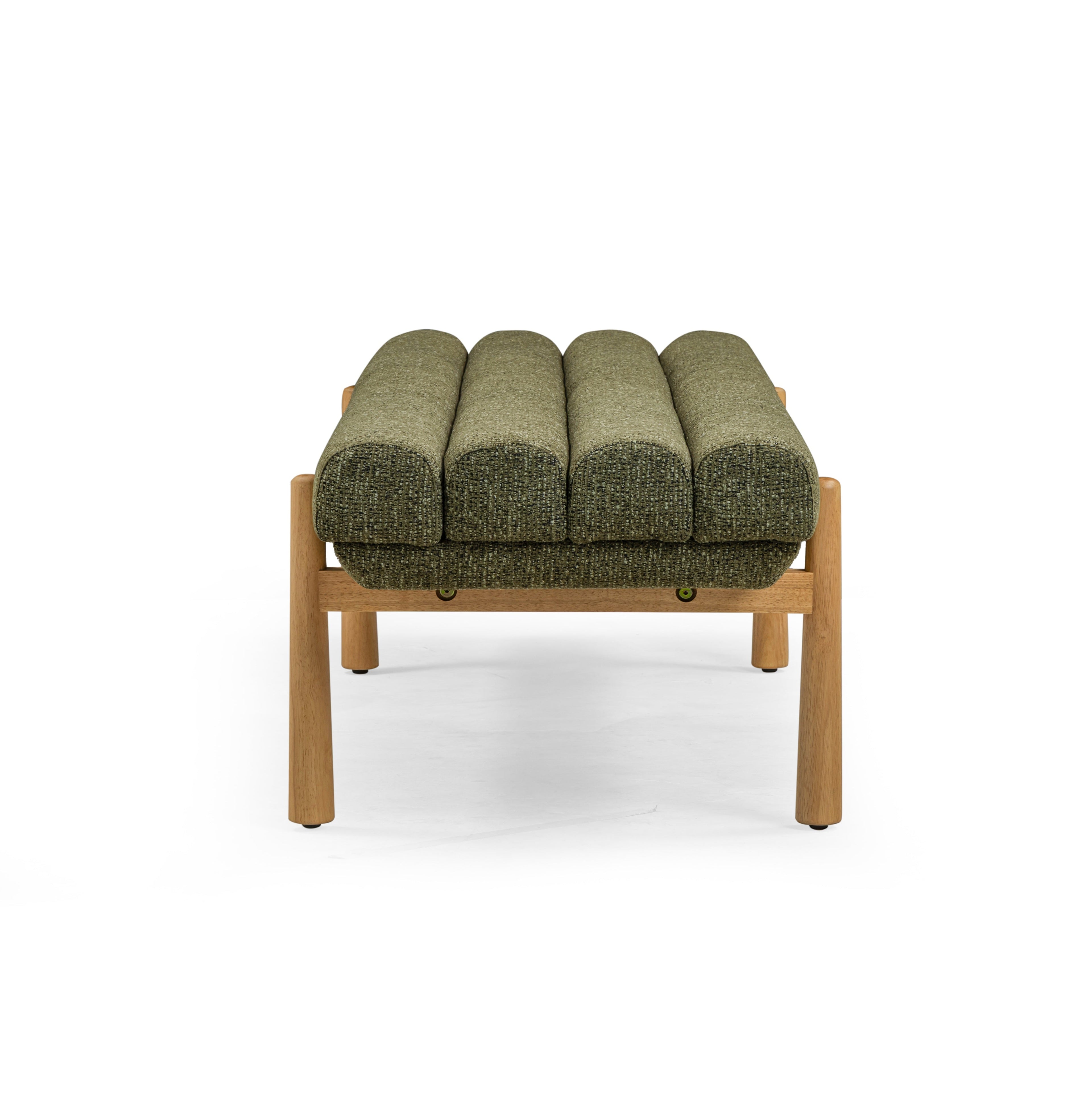 Julianna 56" Textured Performance Fabric Bench