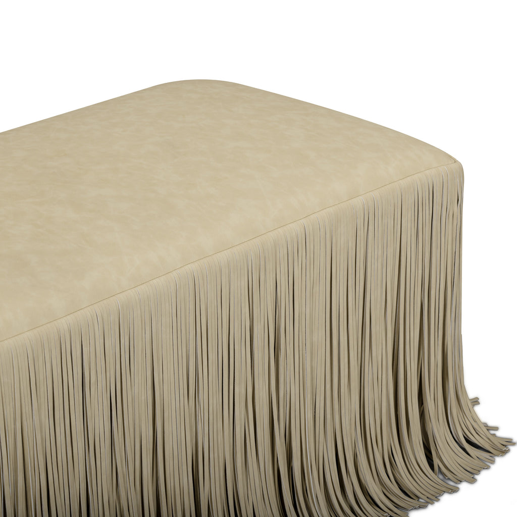 Shag Me 50" Performance Vegan Leather Bench