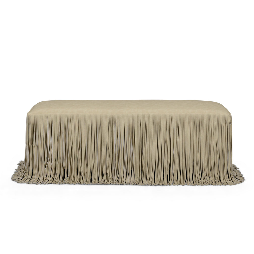 Shag Me 50" Performance Vegan Leather Bench