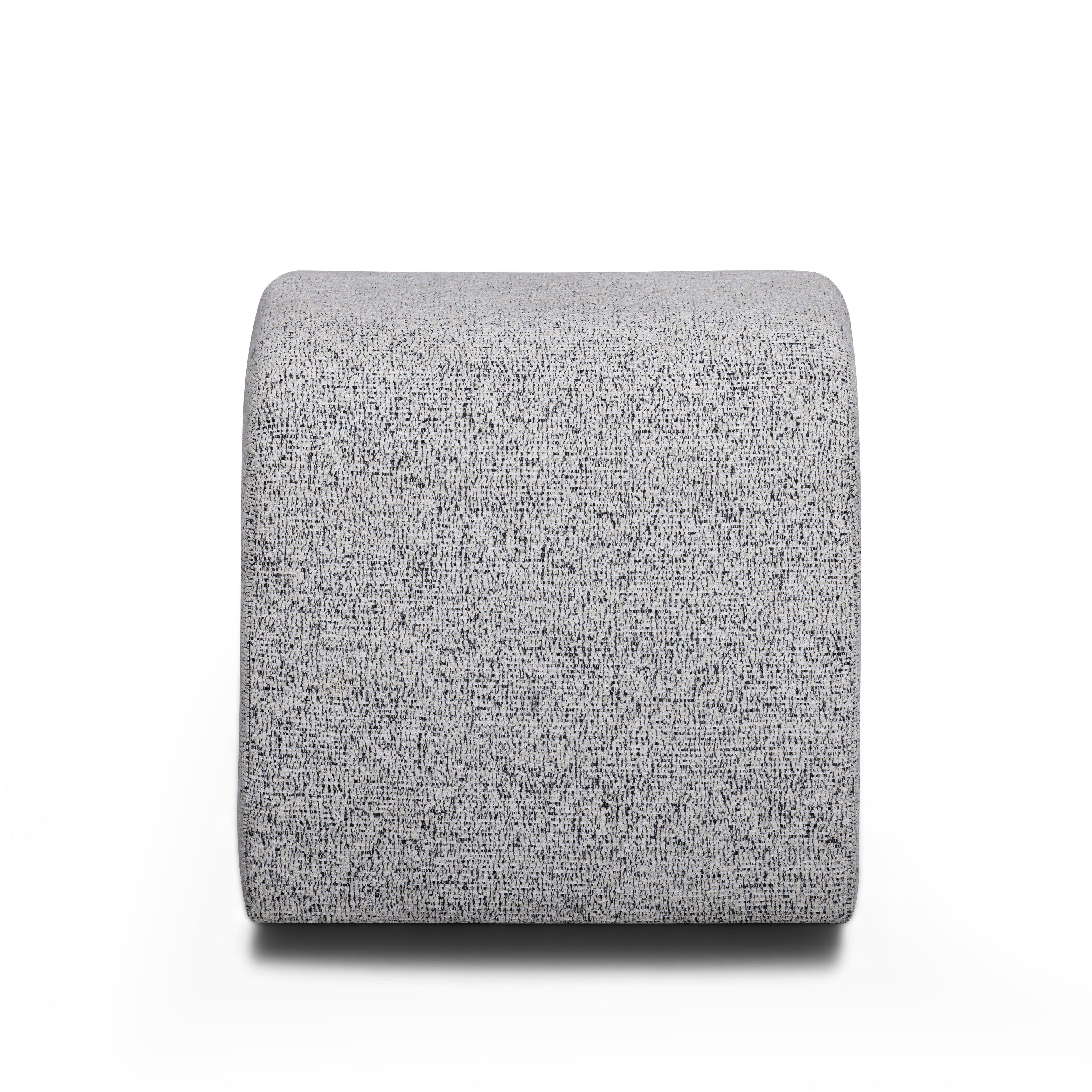 Desi Woven Performance Fabric Ottoman