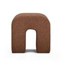 Desi Woven Performance Fabric Ottoman