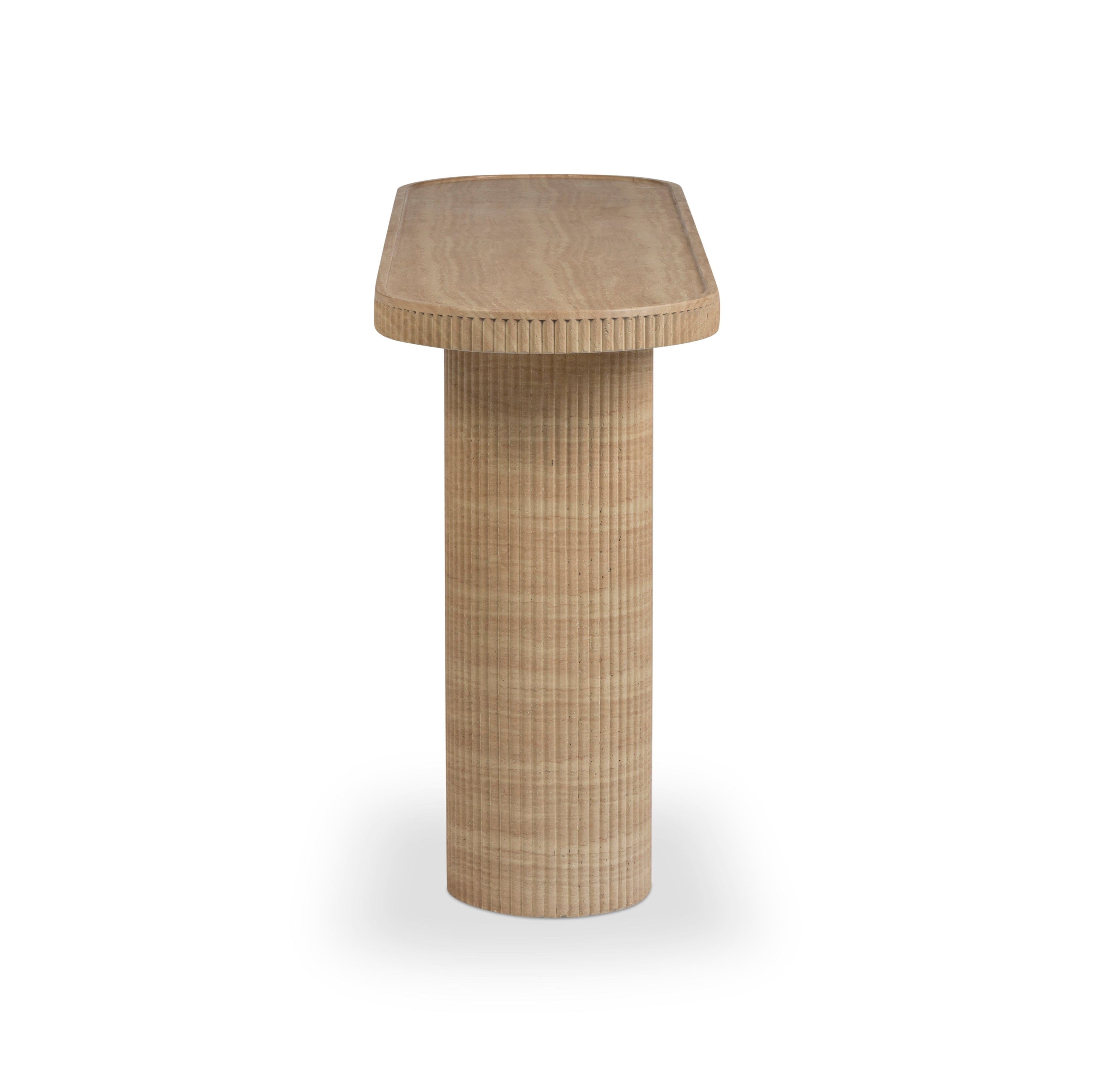 Darcy 59" Concrete Indoor/Outdoor Console Table