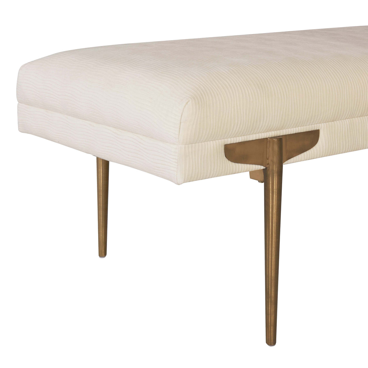 Brno 53.5" Performance Velvet Bench