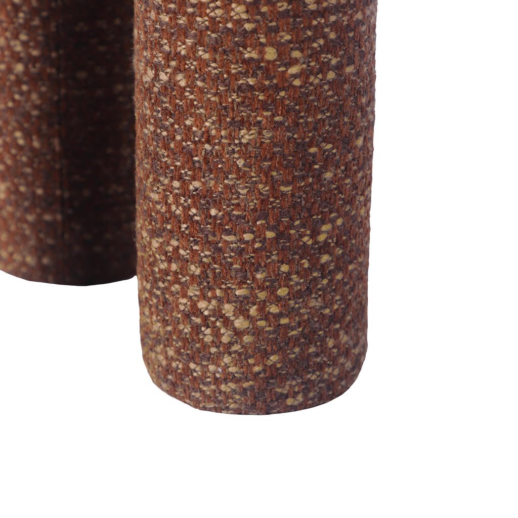 Claire Nubby Performance Fabric Accent Stool