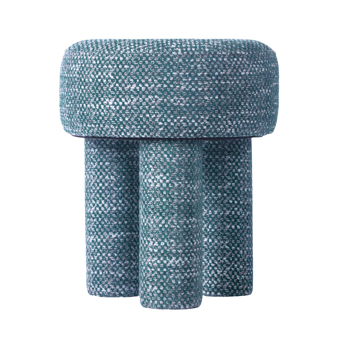 Claire Nubby Performance Fabric Accent Stool