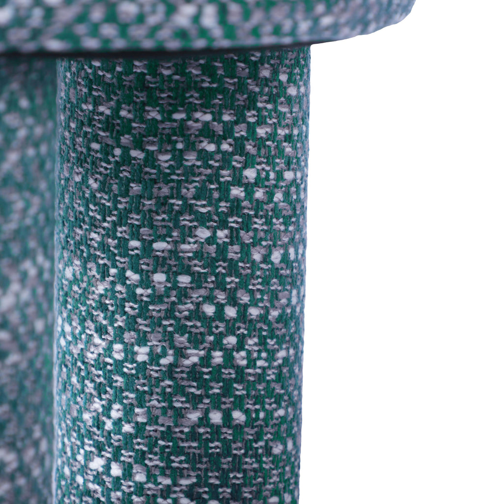 Claire Nubby Performance Fabric Accent Stool